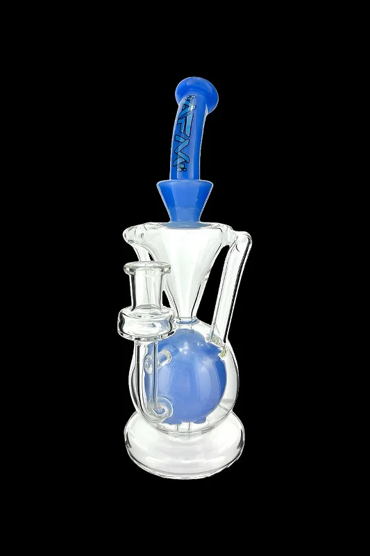 - Rabbit grass rack to prevent waste food boxAFM Glass Magic Ball Clear Glass Recycler Water Pipe