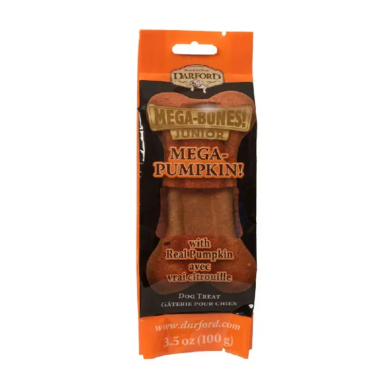 Pet ProductsDarford® Mega-Pumpkin! Jr. Flavor Bone Dog Treat 3.5 Oz