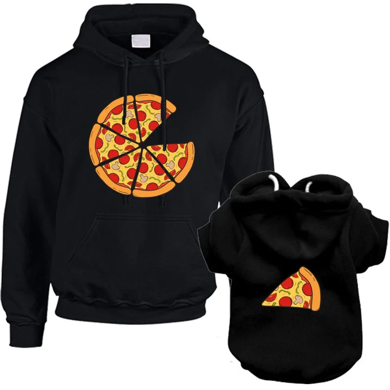 - Pet water dispenser UV sterilization versionDog & Owner Pizza Slice Matching Black Hoodies