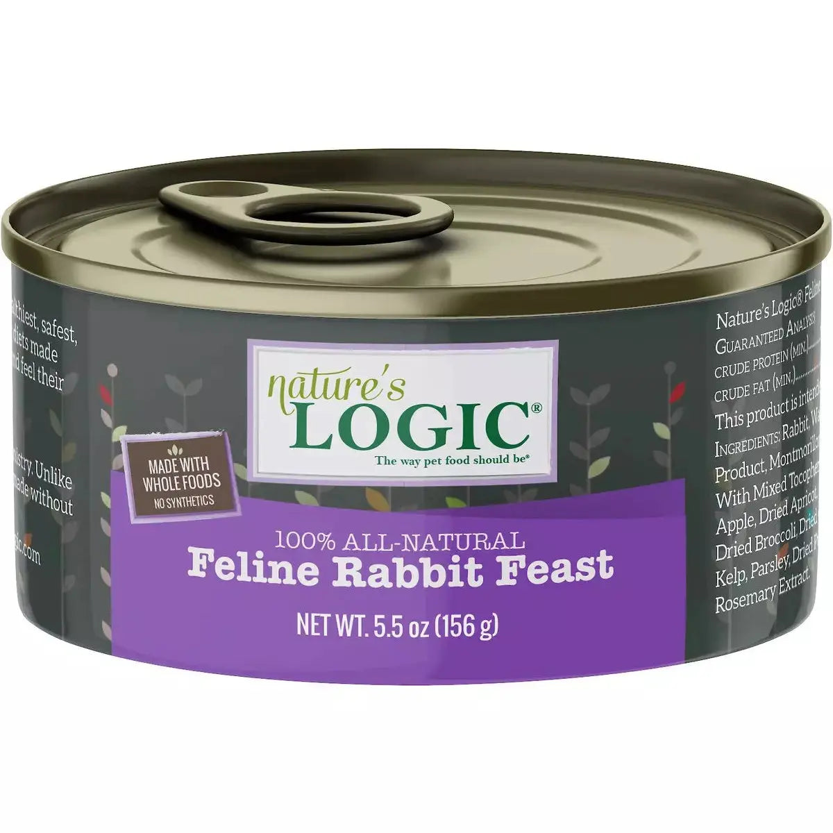 - Car dog seat beltNature's Logic Feline Rabbit Feast Grain-Free Canned Cat Food 5.5 oz Case of 24 - Car dog seat beltNature's Logic Feline Rabbit Feast Grain-Free Canned Cat Food 5.5 oz Case of 24