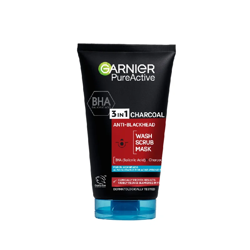 - Parrot climbing and standing wooden frameGARNIER PURE ACTIVE ANTI BLACKHEAD CHARCOAL 3 IN 1 150 ML PC - Parrot climbing and standing wooden frameGARNIER PURE ACTIVE ANTI BLACKHEAD CHARCOAL 3 IN 1 150 ML PC