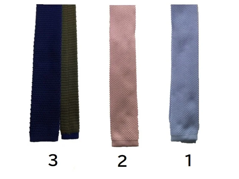 - ​​Christmas pet Christmas clothingKnit Tie - Solid