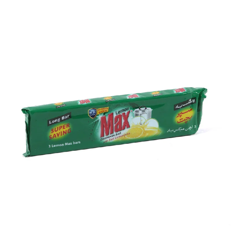  -Splash-proof food bowl AND Anti-choking slow food bowlLEMON MAX DISHWASH LONG BAR 265 GM