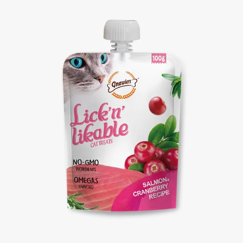 - Hill's Science Diet cat food price Gnawlers Lick n Lickables ( Salmon & Cranberry ) Recipe - 100g - Hill's Science Diet cat food price Gnawlers Lick n Lickables ( Salmon & Cranberry ) Recipe - 100g