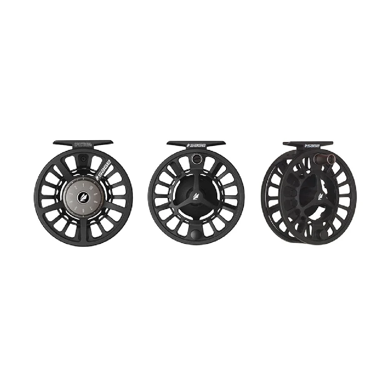 - Organic cotton dog bibsSpectrum C Reel Black 7-8wt - Right Retrieve