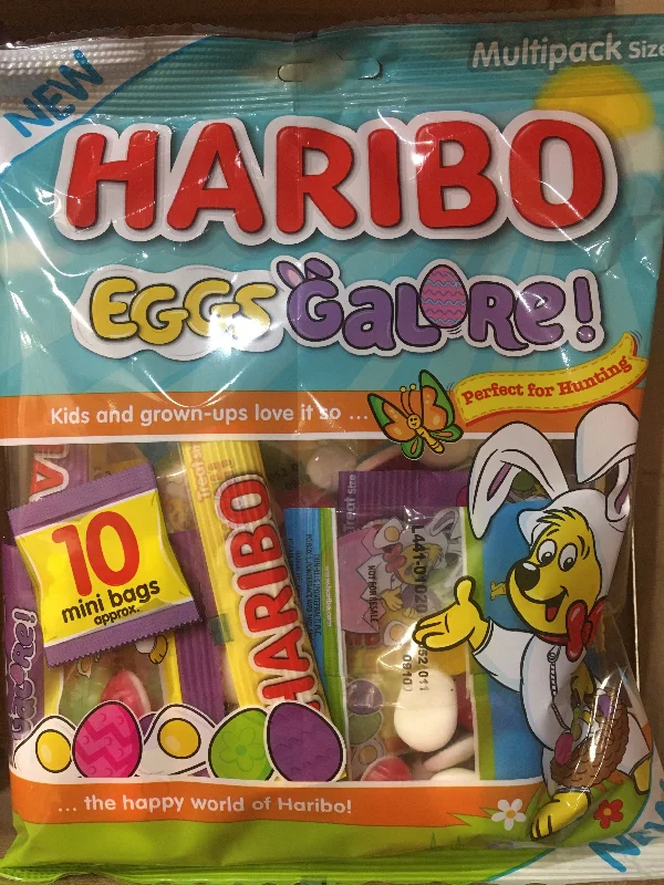 - Smart cat litter box with automatic cleaning50x Haribo Eggs Galore Mini Bags (5 Packs of 10 Mini Bags)