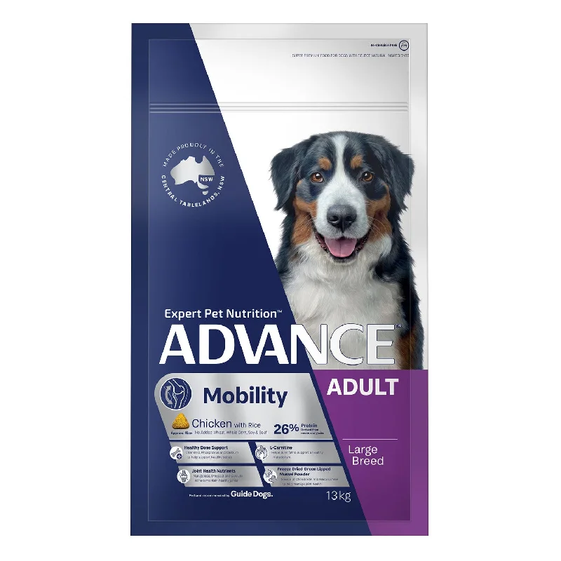 - Natural ingredient dog foodAdvance Large Breed Mobility Chicken & Rice Adult Dry Dog Food 13kg