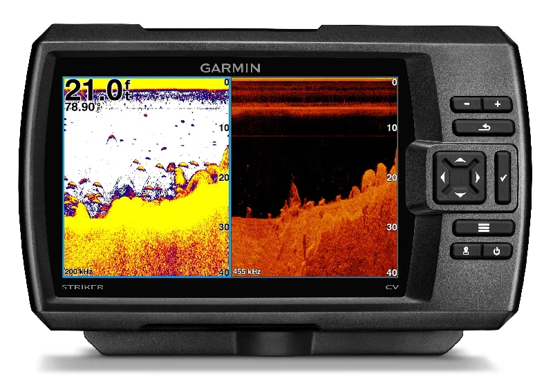 - Remote interactive pet feederGarmin Striker Plus 7cv GPS Fishfinder w/CV-20TM Transducer - Remote interactive pet feederGarmin Striker Plus 7cv GPS Fishfinder w/CV-20TM Transducer