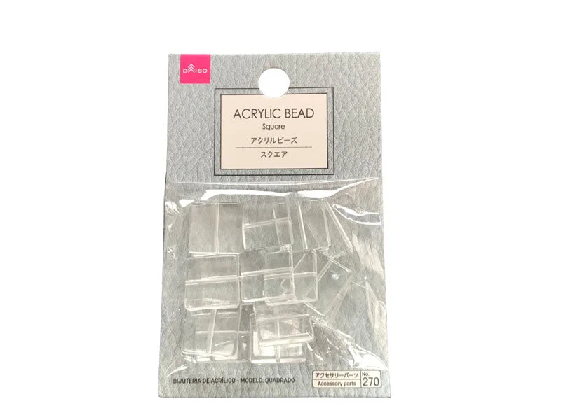 - Pet stroller can be taken on the planeAcrylic Bead Square