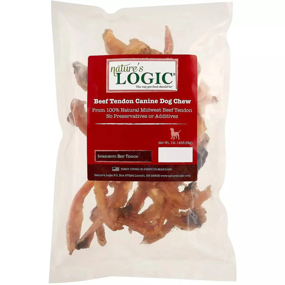 -Splash-proof food bowl AND Anti-choking slow food bowlNature’s Logic Beef Tendon Canine Chew Dog Treats 1 lb. Bag -Splash-proof food bowl AND Anti-choking slow food bowlNature’s Logic Beef Tendon Canine Chew Dog Treats 1 lb. Bag