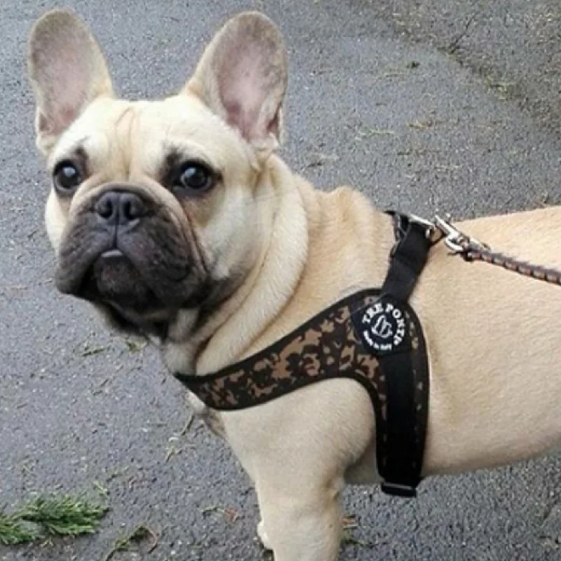  -Explosion-proof leash FOR LARGE dogsTre Ponti Easy Fit Camouflage Dog Harness with Adjustable Girth