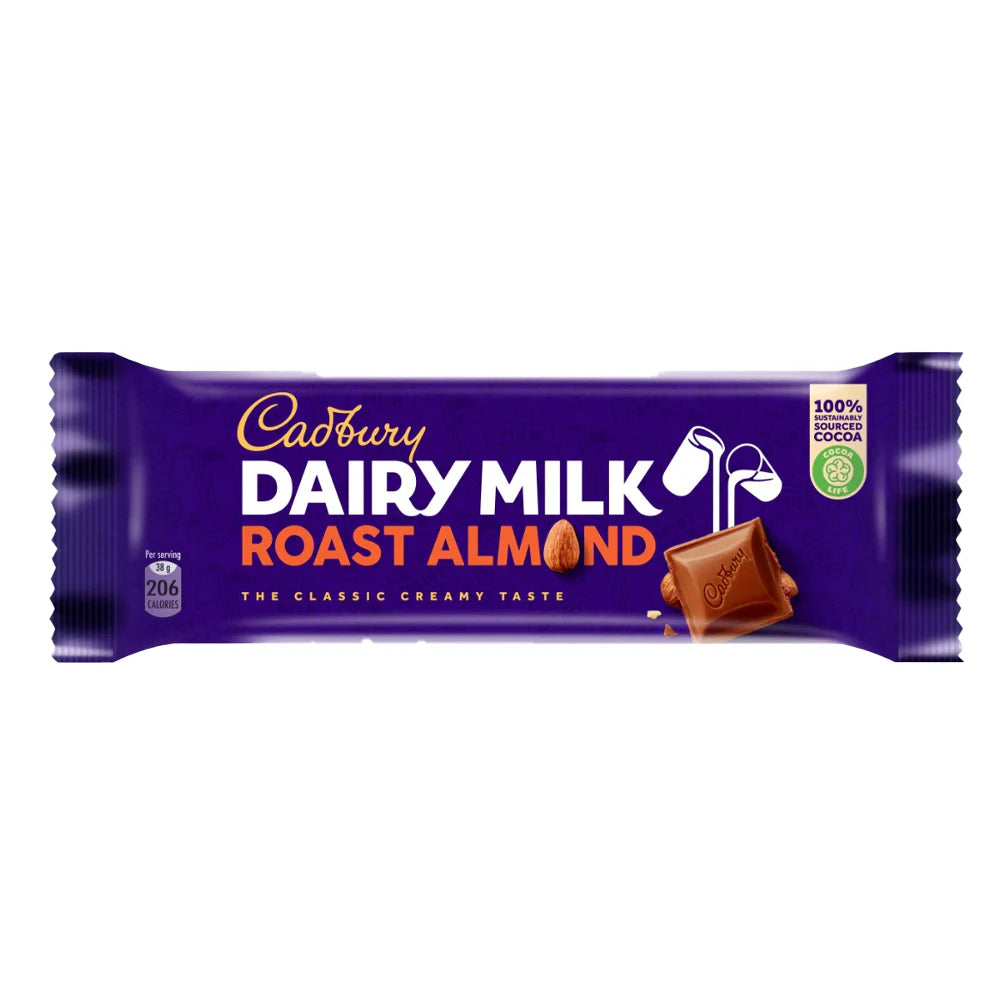 - Pet vitamin complex nutrition tabletsCADBURY DAIRY MILK CHOCOLATE ROAST ALMOND 38 GM - Pet vitamin complex nutrition tabletsCADBURY DAIRY MILK CHOCOLATE ROAST ALMOND 38 GM