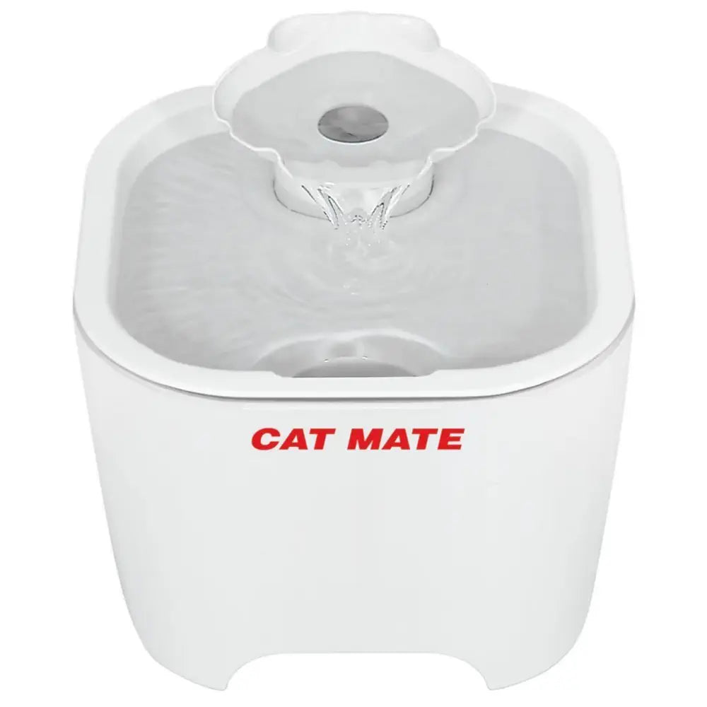 - Automatic temperature adjustment cat bedCat Mate Shell Pet Fountain, White EU (100 fl.oz)