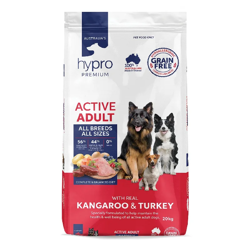- Crave dog food reviewHypro Premium Grain Free Kangaroo & Turkey Active Adult Dry Dog Food 20kg