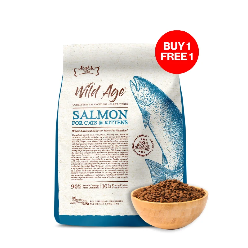    - Purina Pro Plan cat food palatability  Absolute Bites Wild Age Dry Cat Food - Salmon (12lbs)
