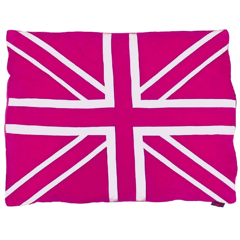  -Explosion-proof leash FOR LARGE dogsCreature Clothes Union Jack Dog Doza Bed In Pink & White