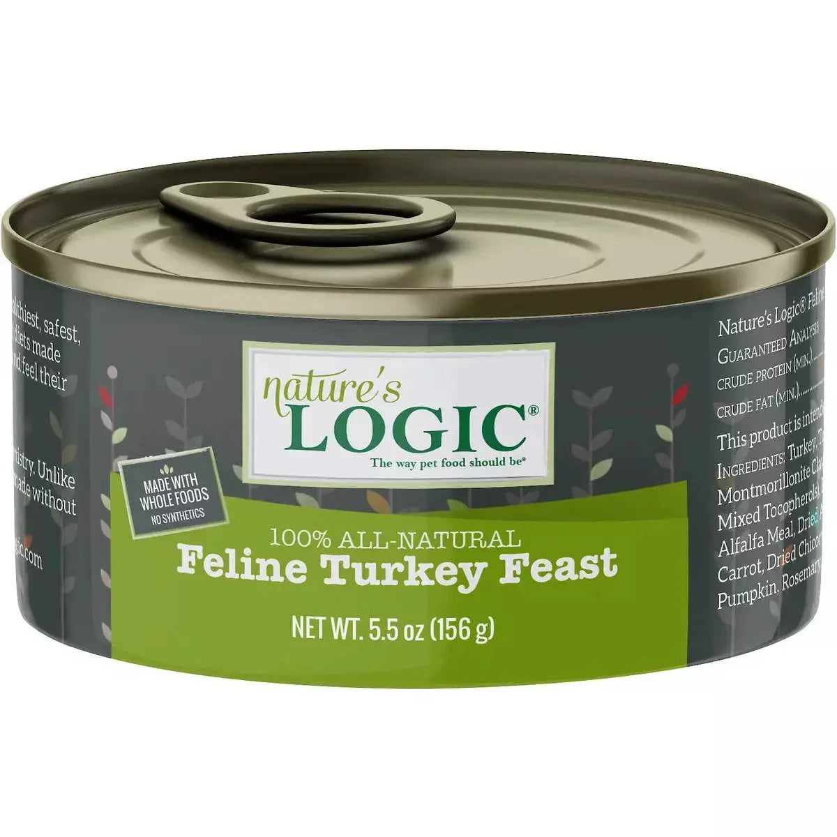 - Natural latex pet mattressNature's Logic Feline Turkey Feast Grain-Free Canned Cat Food 5.5 oz Case of 24 - Natural latex pet mattressNature's Logic Feline Turkey Feast Grain-Free Canned Cat Food 5.5 oz Case of 24