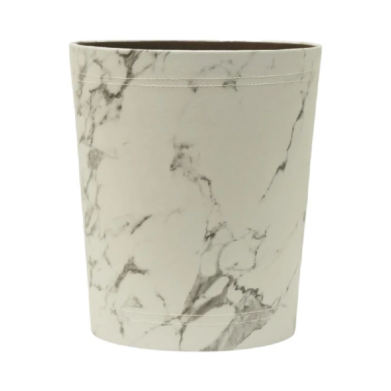 - ​​Christmas pet Christmas clothingDUST BIN LEATHER LOOSE WHITE MARBLE 1194