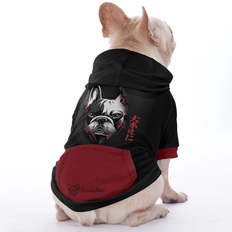 - ​​Christmas pet Christmas clothingHoney - Hoodies for French Bulldog  | Frenchie Shop Original