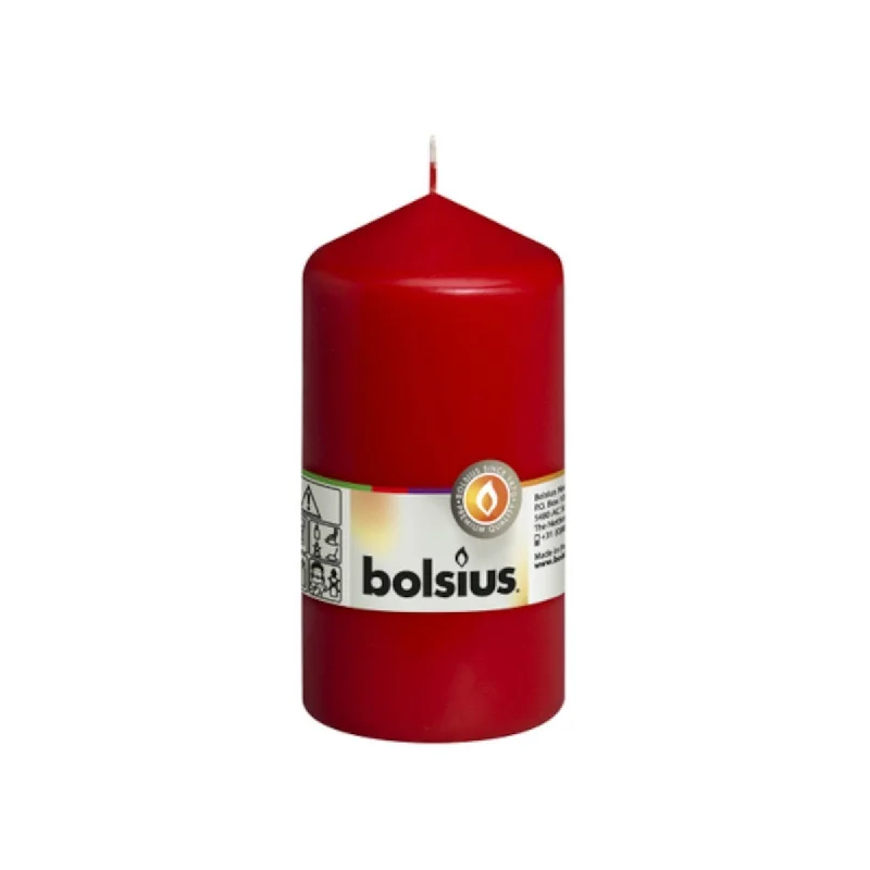 - Postoperative pet anti-licking Elizabethan collarBolsius Classic Pillar Candle Red 13x7cm