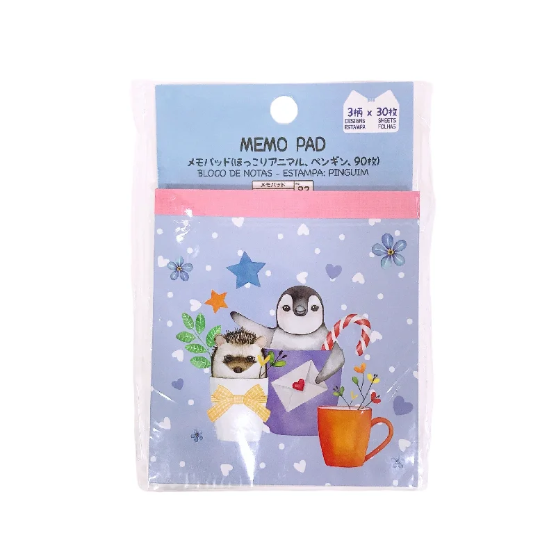 - Pet water dispenser UV sterilization versionMemo Pad (90Sheets) Hokkori Animal-Penguin - Pet water dispenser UV sterilization versionMemo Pad (90Sheets) Hokkori Animal-Penguin