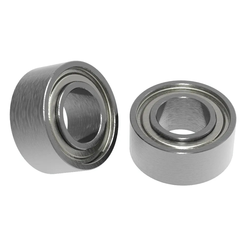 ---ServoCity 1/8" ID Non-Flanged Ball Bearing (1/4" OD, 7/64" Thickness) - 2 Pack