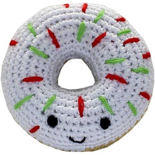 - Cat toy rankingsChristmas Donut Organic Cotton Dog Toy