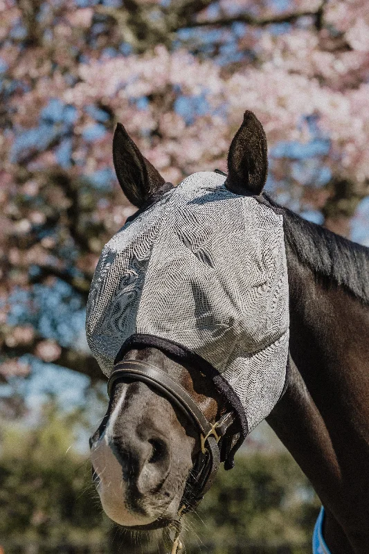 Pet ProductsHalf Face Fly Mask – Grey