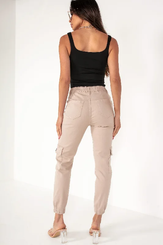 Nina Stone Cargo Trousers