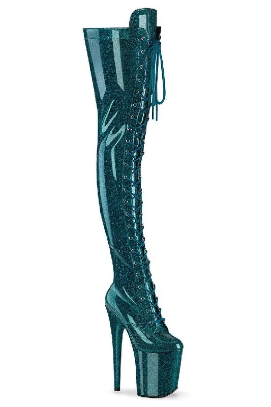 Pleaser FLAMINGO-3020GP Thigh Boot