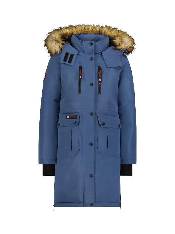 OLCW991EC Womens Heavyweight Dual Pocket Parka Coat