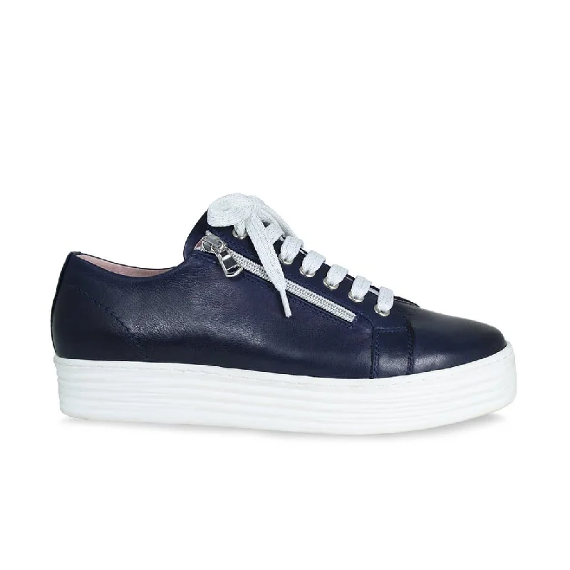 Hero: Navy Leather